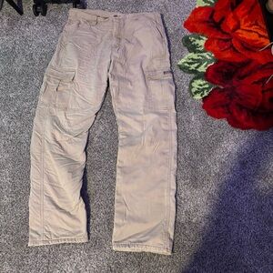 Wrangler Men's Beige Cargo Pants